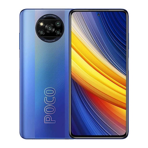 XIAOMI Poco X3 Pro - 6.67-inch 256GB/8GB Dual SIM Mobile Phone - Frost Blue