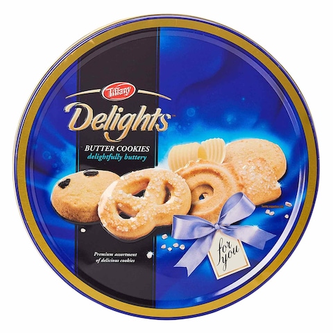 Tiffany, Delights, Butter Cookies Tin, 405g