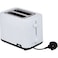 Braun Breakfast Collection Toaster HT1010WH, 900 W, White, Removable Crumb Tray
