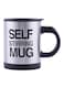 Automatic Self Stirring Mug Black/Silver 350ml