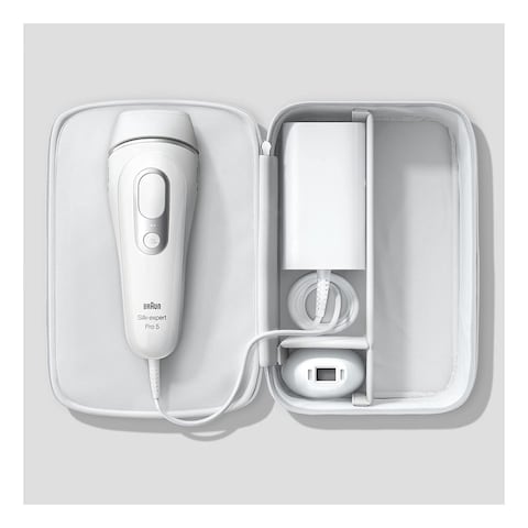 Braun Silk-Expert Pro 5 Design Edition IPL Hair Removal System MBSEP5 White