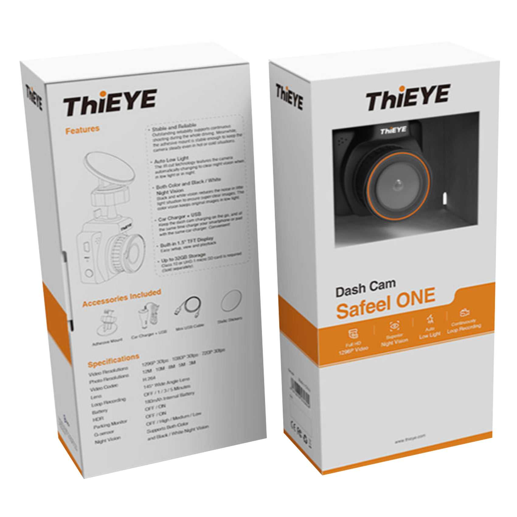 Safeel Buy ThiEYE Safeel One Dashboard Camera 12MP Online | Carrefour UAE