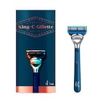 Buy "King C Shave And Edging Razor With 5 Premium Blades And Precision Trimmer For Edging " in Egypt