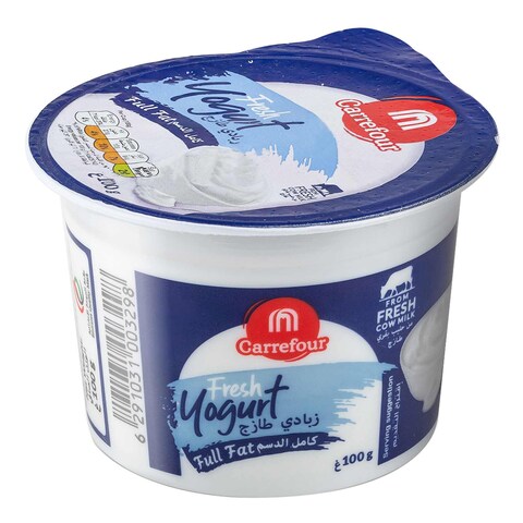 Carrefour Full Fat Fresh Yogurt 100g