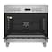Beko 90 X 60Cm 5 Zones Ceramic Cooker Stainless Steel Color GM17300GXNS