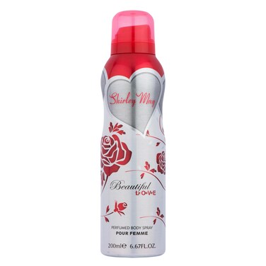 Shirley May Beautiful Love Pour Femme Perfumed Body Spray 200ml