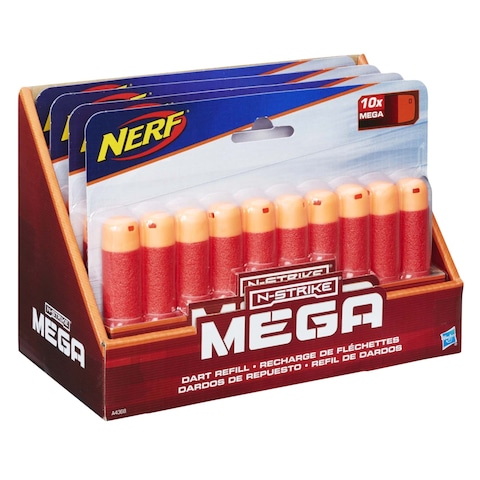 Nerf N-Strike Elite Mega Darts Pack Of 10