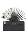 Zoeva 15-Piece Luxe Complete Set With Travel Pouch Black/Silver/White