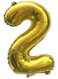Generic Number 2 Birthday Decorative Party Foil Balloon