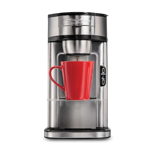 Hamilton Beach Scoop Single Serve Coffee Maker 49981-SAU Silver 410ml