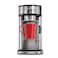 Hamilton Beach Scoop Single Serve Coffee Maker 49981-SAU, 410 ml, 1200 W, Silver, Stainless Steel, Unique Heater