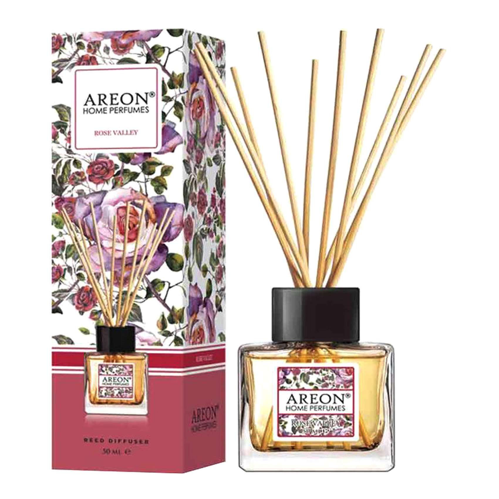 Areon Home Perfumes Rose Valley Reed Diffuser 150 Ml product thumbnail 4