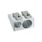 Deli Metal Pencil Sharpener 2-hole