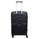Excalibur Luggage Hard Trolley Black 28inch