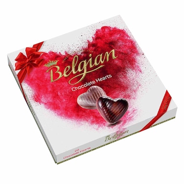 The Belgian Hearts Chocolate 200g