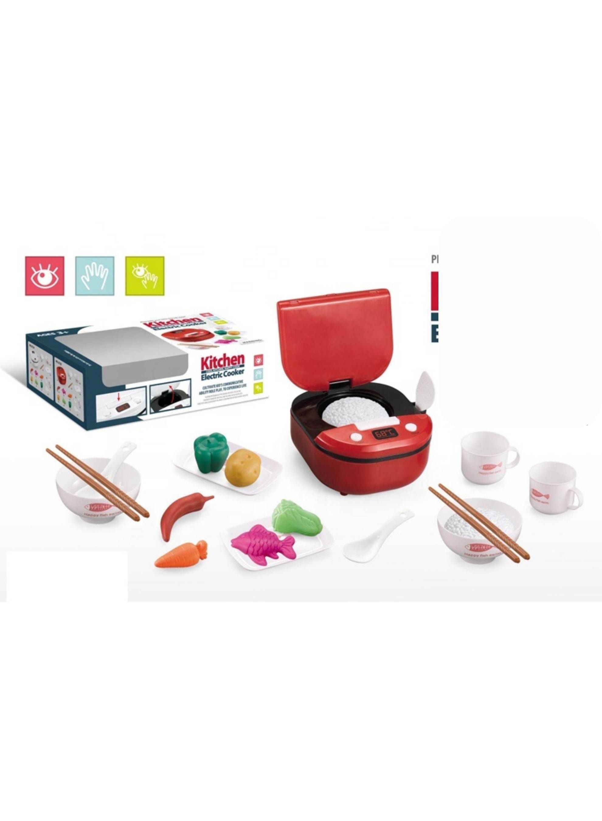 Buy Generic Electric Rice Cooker Kitchen Pretend Play Toy Online ...