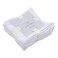 LA Collection 550 GSM Cotton Face Towels White 30x30cm 4 PCS