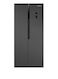 Nikai Side By Side Double Door Refrigerator, 445L Net and 750L Gross Capacity, No Frost, With Energy Efficient Inverter Compressor, Temp Display, Digital Control, 474.5kW, NRF750SBSS23U, Grey