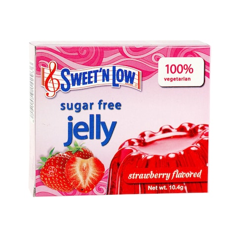 Buy SweetN Low Free Sugar Strawberry Jelly 10.5g in UAE