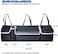 Car Trunk Organizers Car Seat Organiser Boot Tidy Organiser Heavy Duty Car Organiser with Waterproof