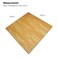 YALLA HomeGym 30MM Premium Exercise Mat, Wooden Texture EVA Rubber Foam Interlocking Floor Tiles (105x105x0.3 CM) 1 Squared Meter