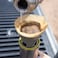 Wacaco CUPPAMOKA - Portable Pour Over Coffe Maker, Portable Drip Coffee Maker, Filter American Coffee Machine w/ 10 Cone Paper Filters, Manually Operated, Stainless Steel Coffee Brewer, 10 fl oz