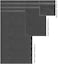 Safi Plus Luxury Hotel Quality 100% Turkish Genuine Cotton Towel Set, 2 Bath Towels 2 Hand Towels 2 Washcloths Super Soft Absorbent Towels for Bathroom &amp;amp; Kitchen Shower - Grey