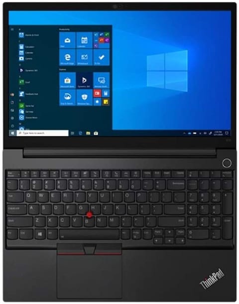 Lenovo Thinkpad E15 Laptop, 15.6&quot; FHD Display, Core i7-10510U Upto 4.9GHz, 16GB RAM, 1TB SSD, AMD RX640 2GB, English Keyboard, Windows 10 Pro, Black