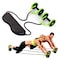 Generic - Muscle Exercise Equipment Home Fitness Equipment Double Wheel Abdominal Power Wheel Ab Roller Gym Roller Trainer Training