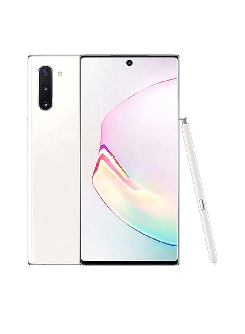 Buy Samsung Galaxy Note 10 Dual Sim (SM-N970F) 4G 256GB White Online ...