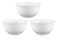 Shallow Porcelain Bowl, White, 23 cm, TS-WH-32, 3 Pcs Set
