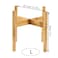 Aiwanto Large Plant Stand Flower Garden Potted Plant Bamboo Wooden Stand Portable Home Office Plant Stand Decoration