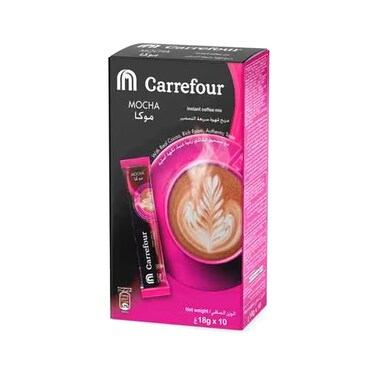 Carrefour Instant Coffee Mix Mocha 18grx10&#39;s