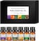 Sky-Touch 6Pcs X 10ml Essential Oils, Water Soluble Aromatherapy Oil (Sandalwood &amp; Sweet Orange &amp; Lavender &amp; Eucalyptus  &amp;Lemon &amp; Mint) Diffuser Oil For Humidifier, Aroma Diffuser