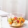 1Chase️ Borosilicate Salad, Dessert Serving Bowls With Japanese Floral Print, 650 ml, Set Of 2