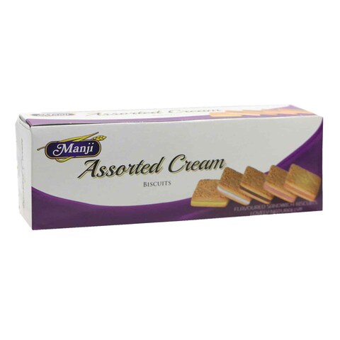 Manji Assorted Cream Biscuits 160g