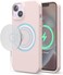 Elago Silicone for iPhone 14 case cover Shockproof compatible with MagSafe - Lovely Pink
