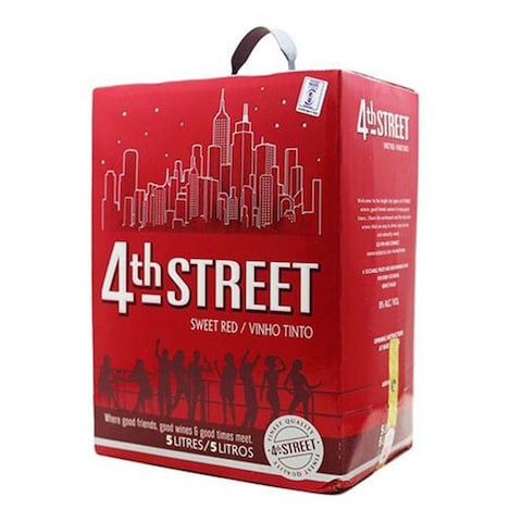 4Th Street Sweet Red Wine 5L