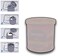 AREON GEL Car Air Freshener - Wish - 1 Pack