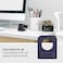 Spigen S350 Stand Designed for Apple Watch Charger Stand Series 7/6/SE/5/4/3/2/1 (45mm,44mm,42mm,41mm,40mm,38mm) Durable TPU with Non-Slip Stable Base - Midnight Blue