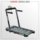 Sparnod Fitness STH-3060 (4 HP Peak) 2 in 1 Foldable Treadmill for Home Cum Under Desk Walking Pad- Slim Enough to be stored Under Bed
