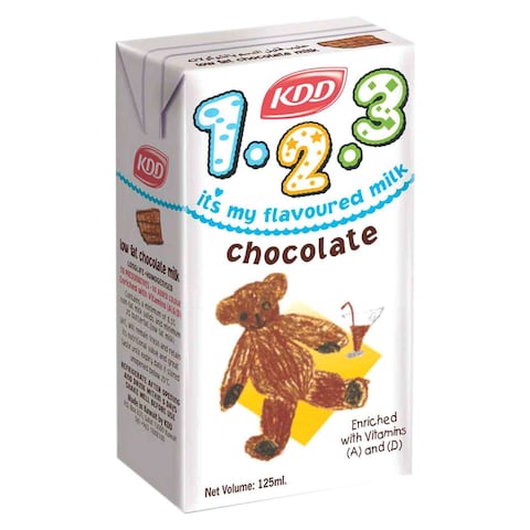 Kdd 123 Chocolate Milk 125ml