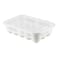 Peggy Egg Box With Lids For 15 Eggs Clear 27.8x18x7.5cm