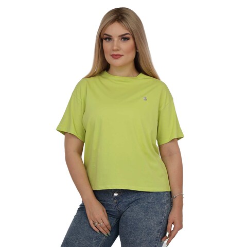 S23-La Collection Women T-Shirt - Kiwi - 2X-Large
