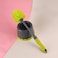 Royalford Toilet Brush With Holder- Rf11189 Light-Weight Toilet Brush Perfect For Cleaning Indian And Western Style Toilets Cleaning Brush With Long Handle Yellow And Black