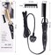 Premium Ceramic Hair Straightener Brush Comb with Auto Shut Off(Black)