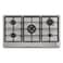 Terim 5 Burner Built-in Gas Hob TERBIGH905SS Silver 90cm