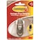 Command Small Metal Hook Brushed Nickel 3M