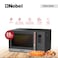 Nobel 23 Liters Microwave Oven Button Control, 60mins Setting Time, 5 Power Levels, Cooking End Signal, Defrost Setting With 1Year Warrenty NMO30D Black