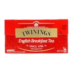 Buy Twinings English Breakfast Tea 25 Bags 50g in Saudi Arabia